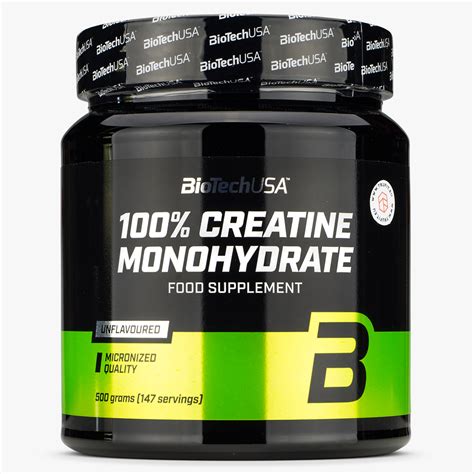 Biotech USA 100 Creatine Monohydrate Увеличь работоспособность