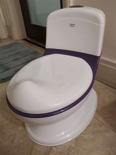 Baby Potty Training Toilet With Realistic Flushing Sound Babies And Kids