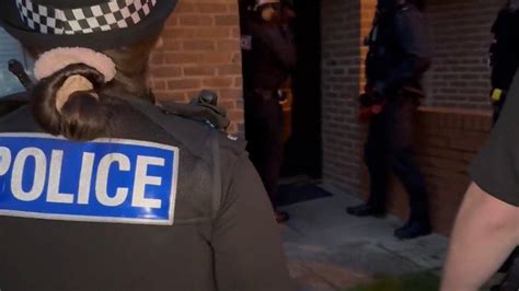 Liverpool Raids Organised Crime Crackdown Sees 16 Arrests Bbc News