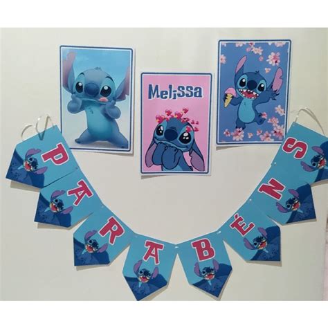 Kit Só Um Bolinho Stitch Shopee Brasil