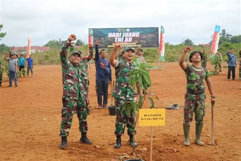 Kodim Bute Di Peringatan Hari Juang Kartika Tni Ad Ke Tahun