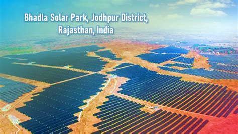 List Of Largest Solar Power Plants In India