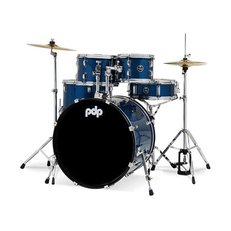 Pdp Drums Center Stage Pdce2215ktrb 5 Piece Complete Drum Set W