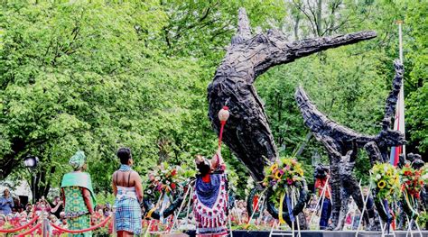 Juli Nationale Herdenking Nederlands Slavernijverleden In Oosterpark