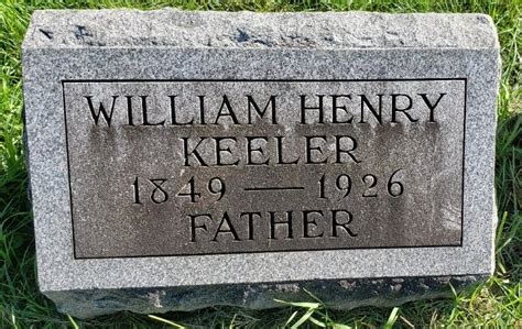 William Henry Keeler 1848 1926 Find A Grave Memorial