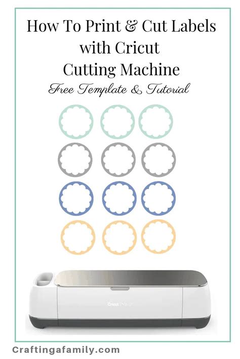 Print & Cut Label Tutorial in Cricut Design Space ~ Crafting a Family