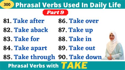 10 Phrasal Verbs With Take With Meanings And Examples Vocabgram