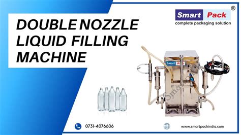 Semi Automatic Filling Machine Double Nozzle Liquid Filling Machine