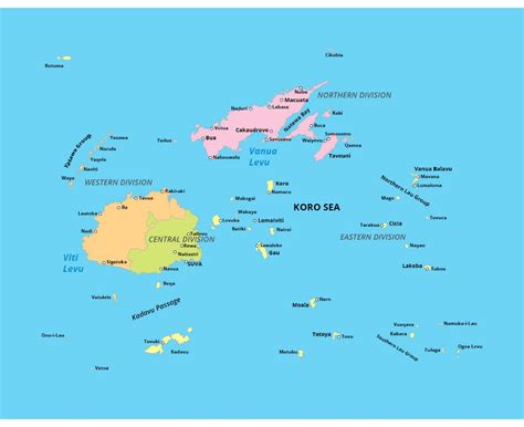 Detailed Fiji Map 2244 The Best Porn Website