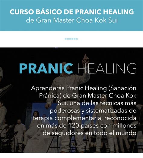 CURSO BÁSICO DE PRANIC HEALING SANACIÓN PRÁNICA Otros instructores