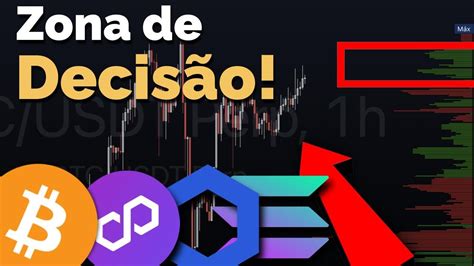 BITCOIN Em Zona DECISIVA E Oportunidade Nas ALTCOINS Sol Wif Link E