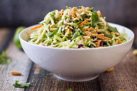 Easiest Ever 5 Minute Thai Peanut Ginger Slaw The Wanderlust Kitchen