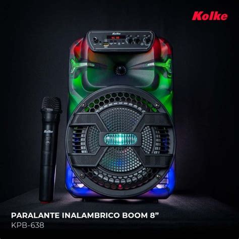 TUPI S A PARLANTE INALAMBRICO KOLKE BOOM 8 KPB 638