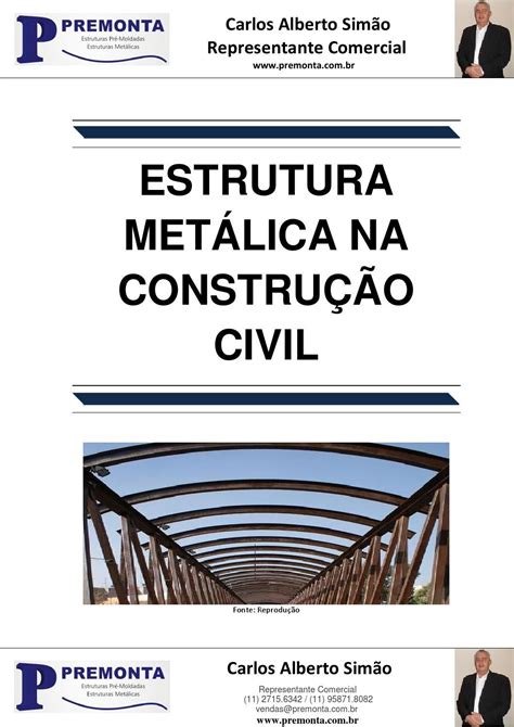 Estrutura Metálica Na Construção Civil By Premonta Issuu