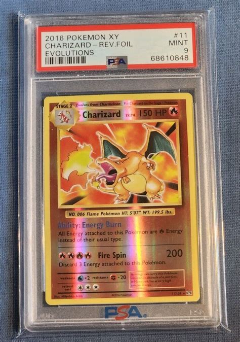 Reverse Holo Charizard Mint Evolutions For Sale Mavin