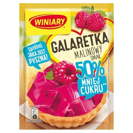 WINIARY Galaretka Malinowy Smak