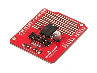 Sparkfun Ardumoto Motor Driver Shield Solarbotics Ltd