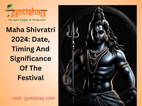 “maha Shivratri 2024 Date Timing And Significance Of The Festival” — Jyotishay Prediction By