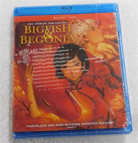 Big Fish Begonia Two Worlds One Destiny Blu Ray NEW SEALED And Anime