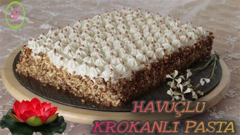 Havuçlu Krokanlı Pastacarrot Cakekrokan Nasıl YapılırŞeffaf Mutfak