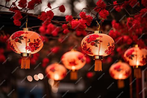 Premium AI Image | Chinese lanterns