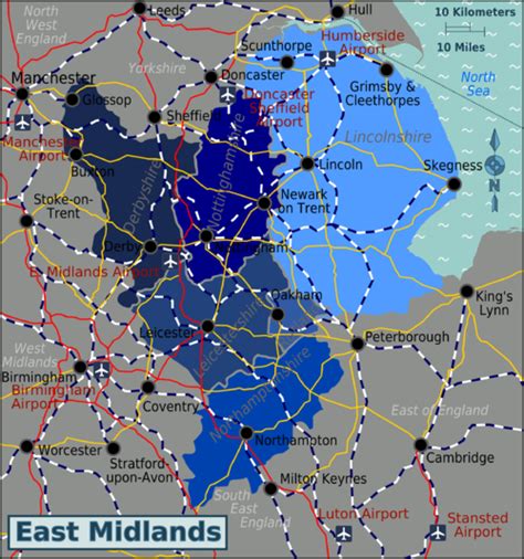 East Midlands - Wikitravel