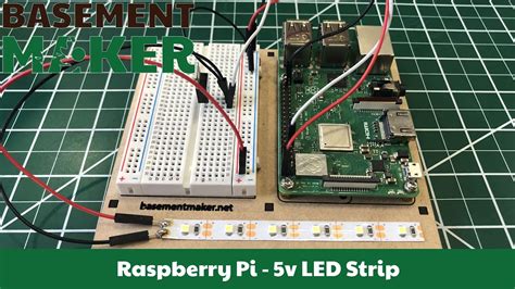 Raspberry Pi Controlling LED Strip Lights 5v YouTube