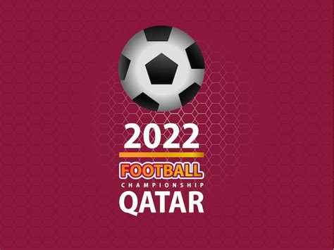 Bannerachtergrond Rond Het Thema Wereldkampioenschap In Qatar 2022