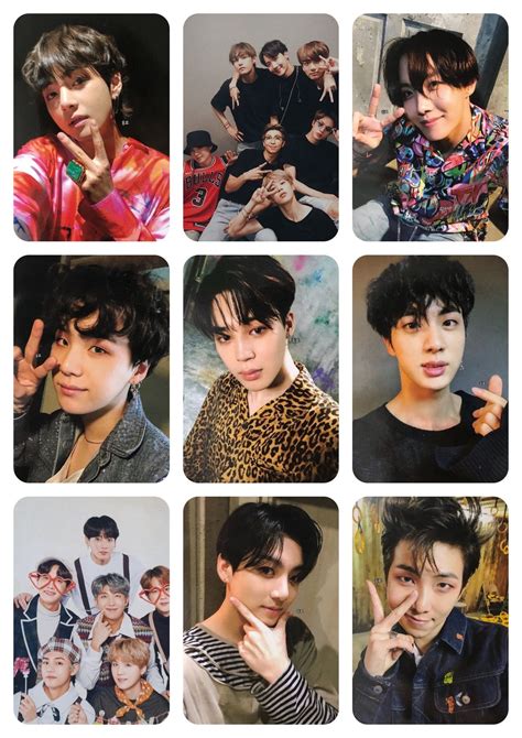 Bts Photocards En 2021 Fotos Imprimibles Fotos De Gente Pegatinas