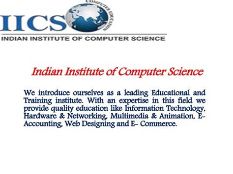 Iics India Is The Best Computer Institute In Delhi At Affordable Pric