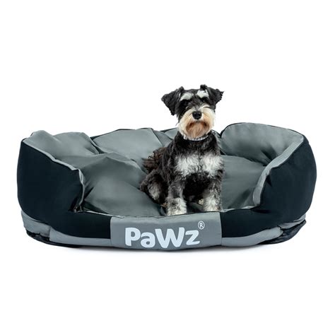 Buy Pawz Waterproof Memory Foam Pet Bed Grey Online Better Prices At