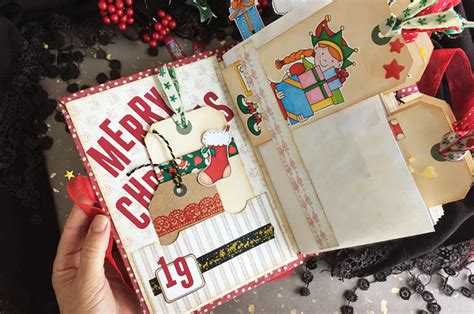 Diy Christmas Junk Journal Kate Hadfield Designs Worksheets Library