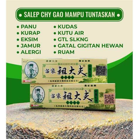 Jual Obat Gatal Zudaifu Salep Gatal Salep Kulit Jamur Dermatitis