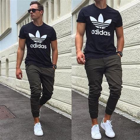 How To Style Adidas Superstar Men Outfits With Adidas Sneakers