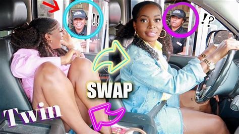 FUNNY Identical Twins DRIVE THRU Swap Prank Challenge Msnaturally