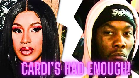 Cardi B And Offset Divorcing Youtube