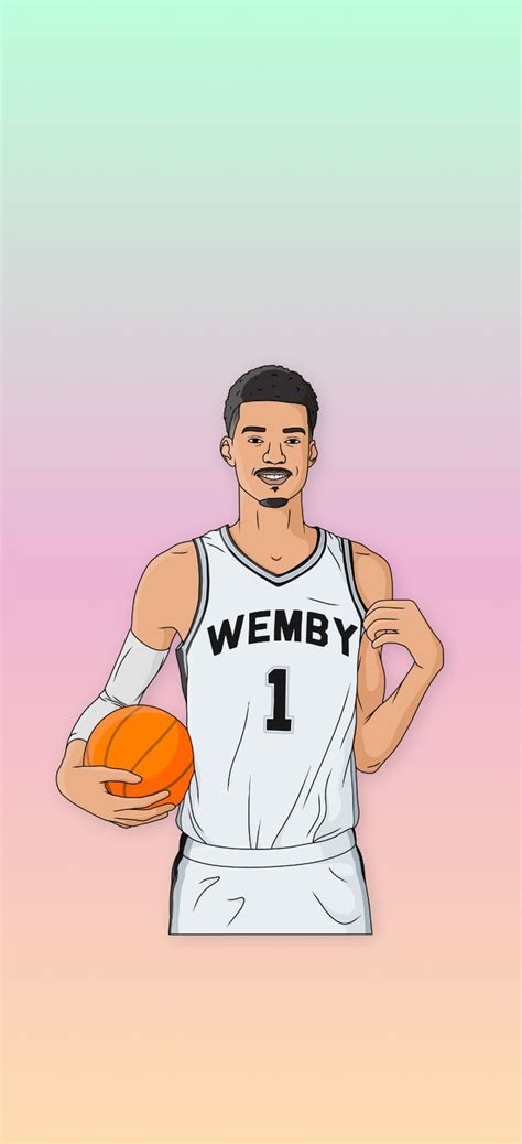 "Victor Wembanyama - WEMBY - San Antonio Basketball" Sticker for Sale ...