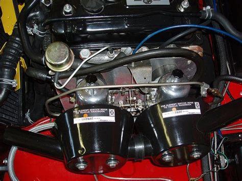 Fuel Line Out Of Back Of Twin SU HIF Carbs MGB GT Forum The MG