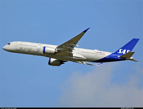 SAS Scandinavian Airlines Airbus A350 SE RSD Photo 89492 Airfleets