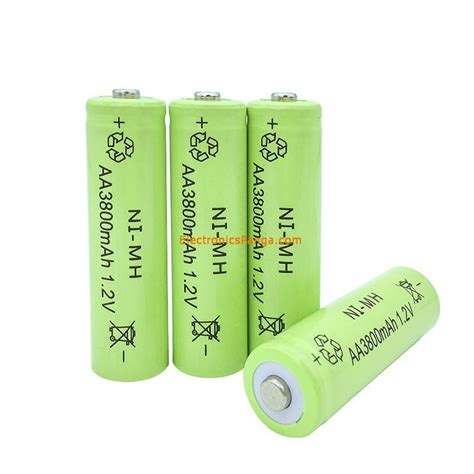 Rechargeable Ni MH AA 3800mAh 1 2V Battery Cells Star International