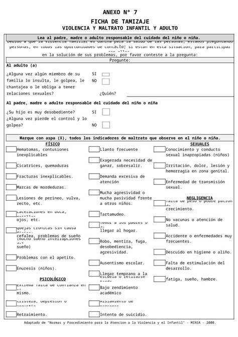 XLSX Tamizaje De Violencia Familiar DOKUMEN TIPS