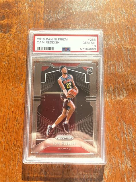 Panini Prizm Basketball Cam Reddish Rookie Card Psa Gem