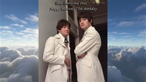 Paul And Barry Ryan Pictures Of Today Celebrating Their 75th Heavenly