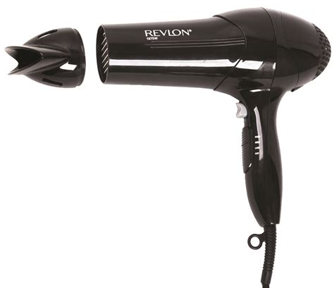 Revlon Turbo Hair Dryer Black 1875 W Thrifty White Health Essentials