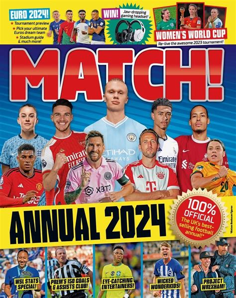 Match Annual The Number One Football Annual For Fans Everywhere