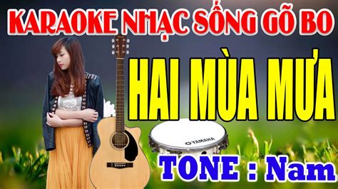 Karaoke Hai M A M A Tone Nam Nh C S Ng X M G Bo C Bi T D H T