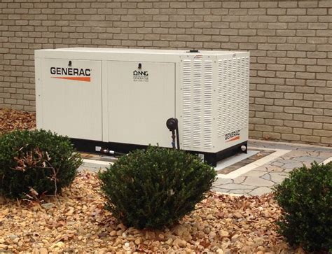 Poured Concrete Genpad Nng Automatic Standby Generators