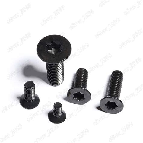 Buy Black 304 Stainless Steel Torx Socket Countersunk Head Screws M1 6