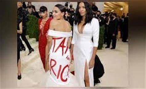 Us Congresswoman Whose Pic In Tax The Rich Dress At Met Gala Went Viral Under Probe