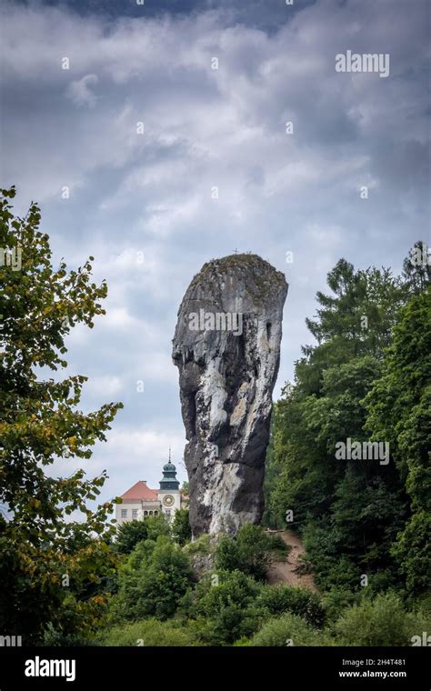 Pieskowa Skala Polen August Nat Rliche Kalksteinformation